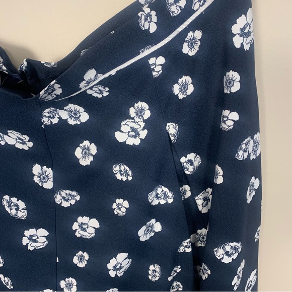 Brooks Brothers A Line Floral Knee Length Skirt - Picture 8 of 12